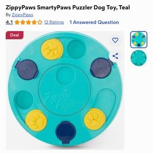ZIPPY PAWS TREAT TOY
